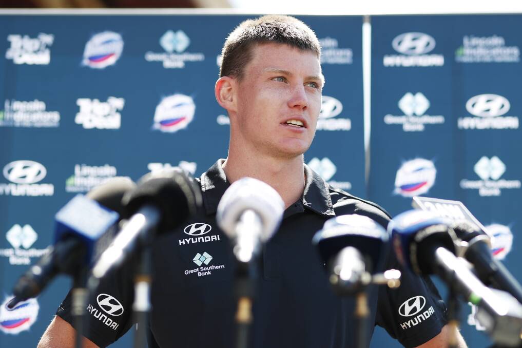 MATURITY: Sam Walsh will form part of a three-man leadership group at Carlton. Picture: Getty Images