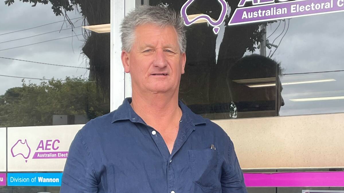 INDEPENDENCE: Wannon independent candidate Graham Garner said protecting rights and freedoms would form part of his policy platform to be defined during his campaign. Picture: Lillian Altman