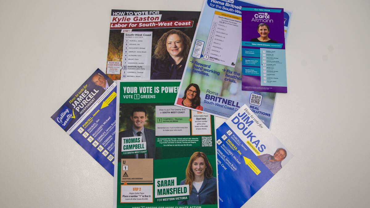 South West Coast Liberal MP Roma Britnell only has two other candidates preferencing her above her main rivals. Picture by Eddie Guerrero
