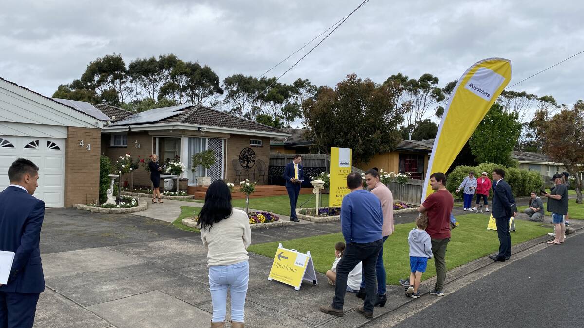 Local buyers blitzed the Warrnambool housing market on the weekend, snapping up four of the six properties up for auction. Picture: William Huynh