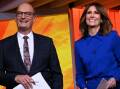 Kochie and co-host Natalie Barr. Picture: Sunrise