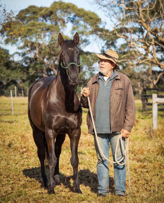Mick Otton will lead one of three teams in the horse training challenge at the Cobargo Show February 10-12. Picture supplied.