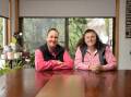 Tracy Gaut and Sara-Jane Rea met at their local football club and realised they had common interests, including a love for cows. Picture Dairy Australia.