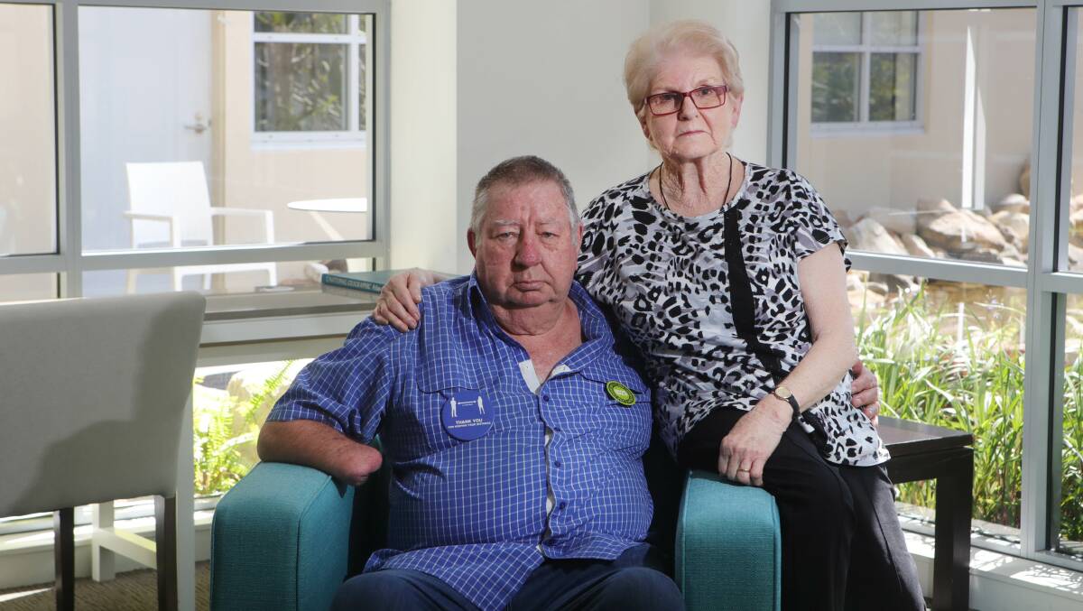 Rod and Carol McKellar mourn son's loss to aggressive prostate cancer. Picture by Sylvia Liber