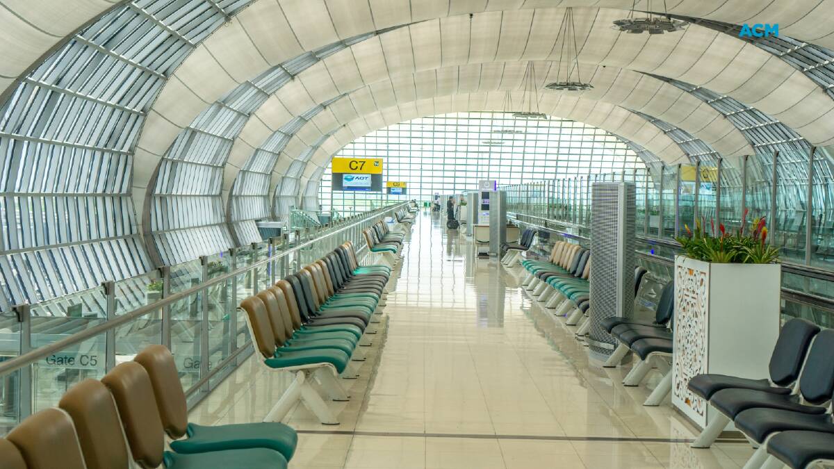 An empty airport. Picture by the Digital Way via Canva