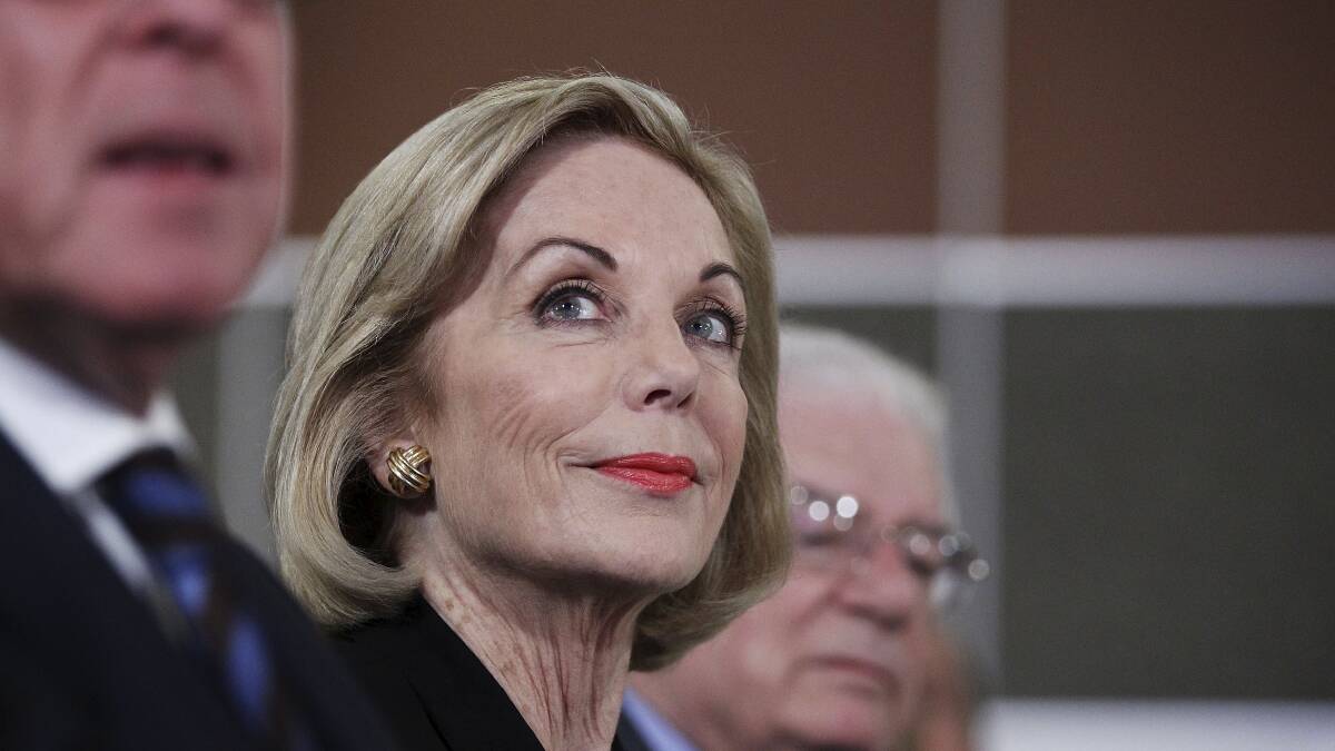 Ita Buttrose AO OBE at the Press Club in Canberra in 2013. Picture by Stefan Postles / Fairfax