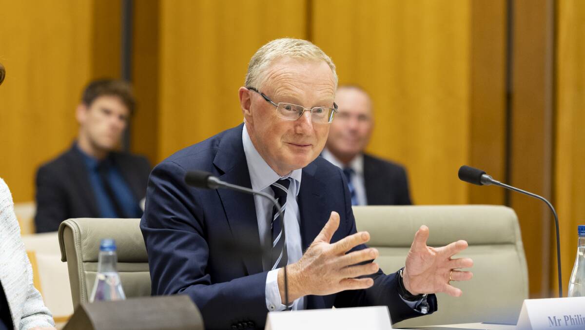 Reserve Bank of Australia governor Philip Lowe wants to guide the economy along a "narrow path". Picture by Keegan Carroll