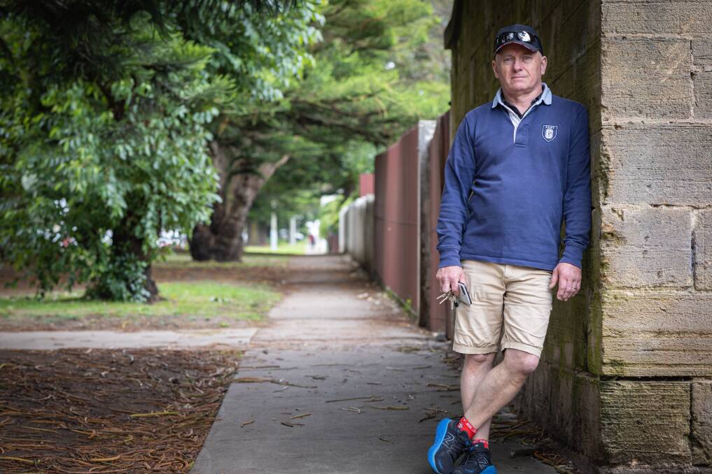 Former Warrnambool City councillor Peter Hulin says trees need maintenance in Warrnambool. Picture by Sean McKenna 
