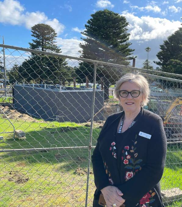 Warrnambool City Council mayor Debbie Arnott said the long-awaited new toilets will be 'bigger and better'. Picture by Aaron Smith