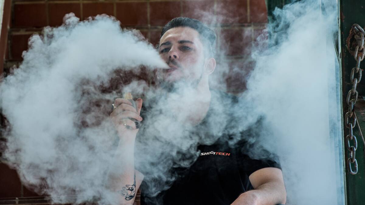 The government announced a crack down on the importation and sale of non-prescription vapes this week. Picture by Karleen Minney