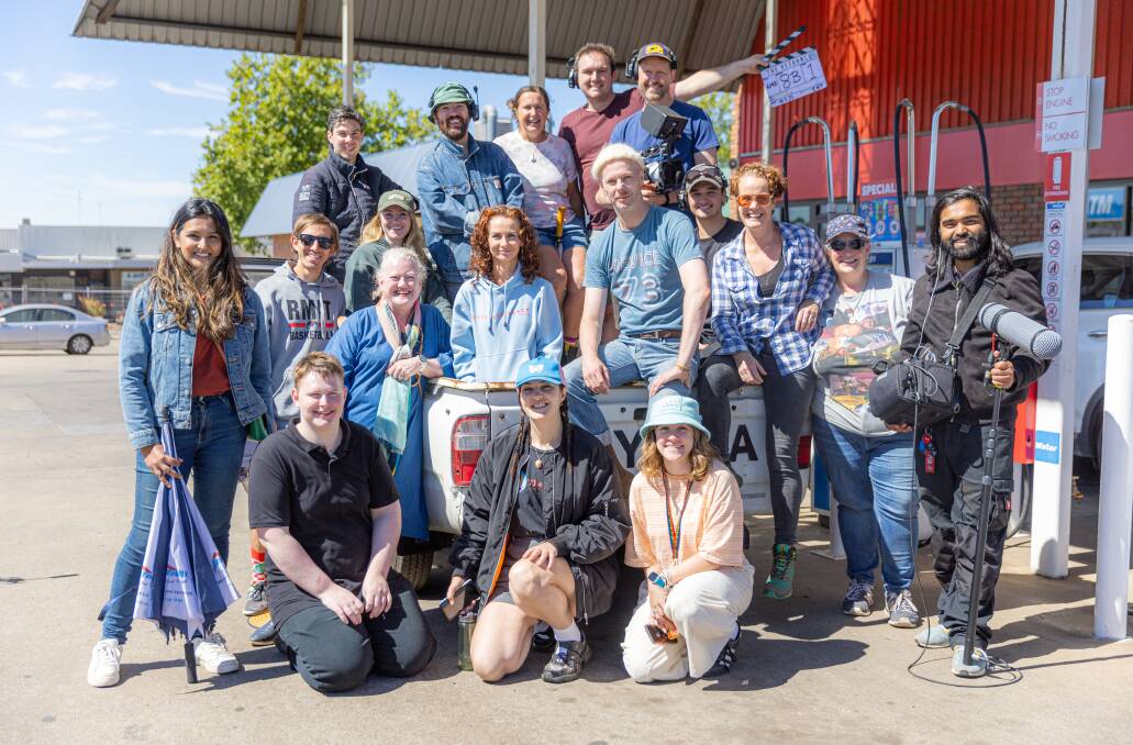 The cast and crew of The Returned filming in Hamilton. Picture by Eddie Guerrero