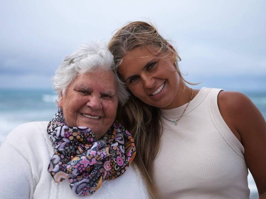 Bayley Mifsud with her Nan, Maude Mifsud. Picture by Craig MacLean