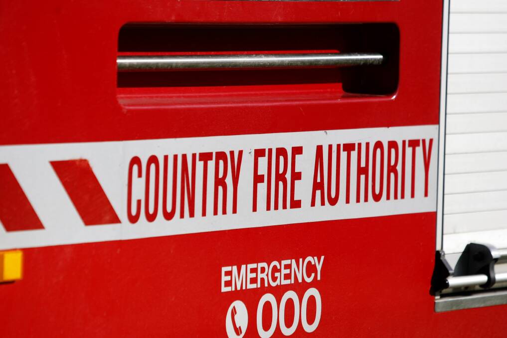 Emergency: Crews fight house fire in Terang. 