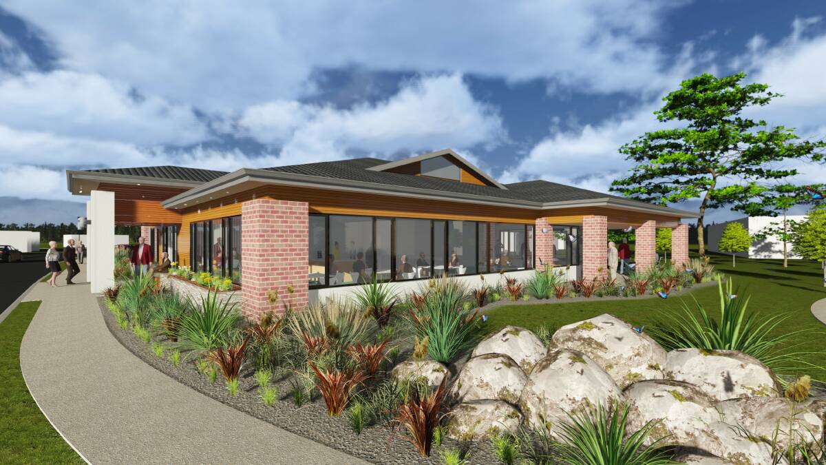 Socialising: Another artist's impression of the clubhouse that the Stockland property group is to build at its Gillin Park retirement village.