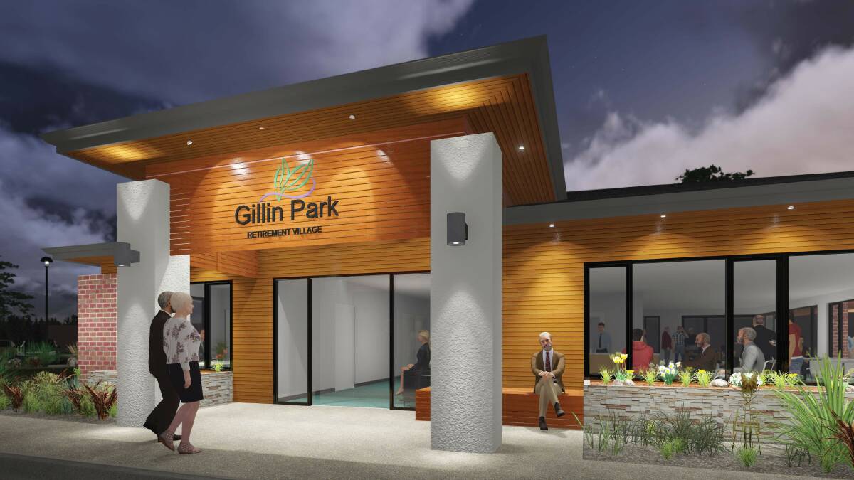 Expansion: An artist's impression of the new clubhouse that is to be built at the Gillin Park retirement village in Warrnambool as part of its expansion.  