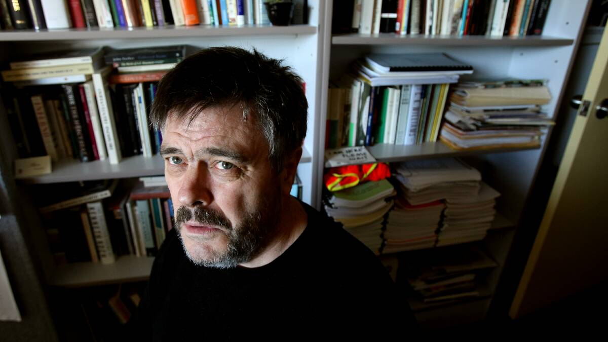 Poet Alan Wearne in 2009. Picture by Kirk Gilmour