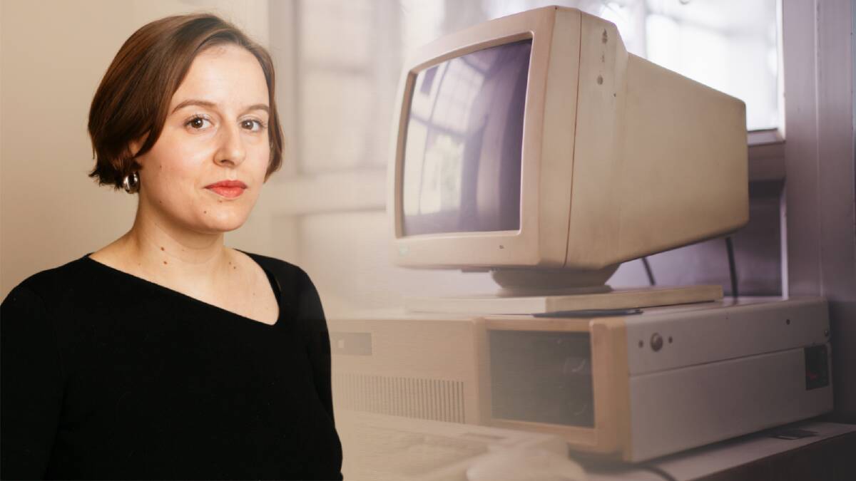 Journalist Marie Le Conte, whose book Escape documents the feeling of the internet's early years. Pictures Shutterstock, supplied
