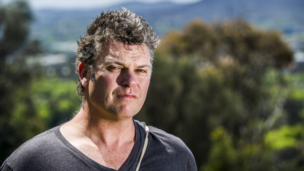 Author Paul Daley, whose new novel, Jesustown, tackles Australia's challenging history. Picture by Rohan Thomson