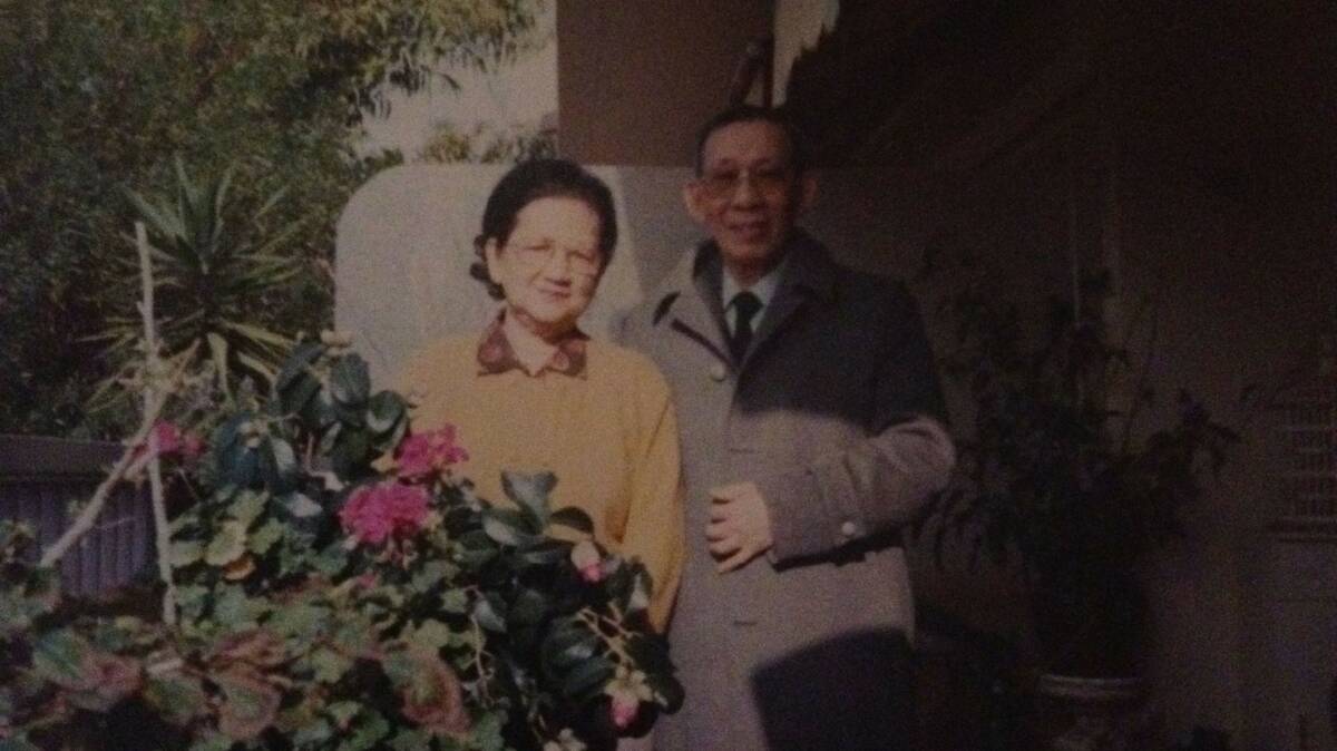 An undated photograph of Dao's grandparents. Picture supplied