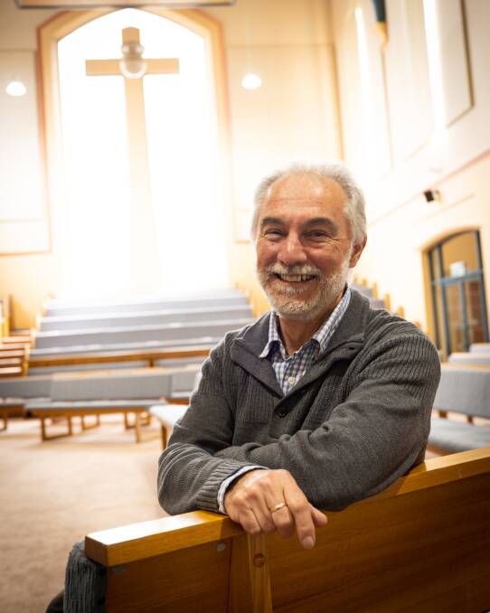 Warrnambool's Uniting Church Reverend Geoff Barker is retiring. Pictures by Sean McKenna