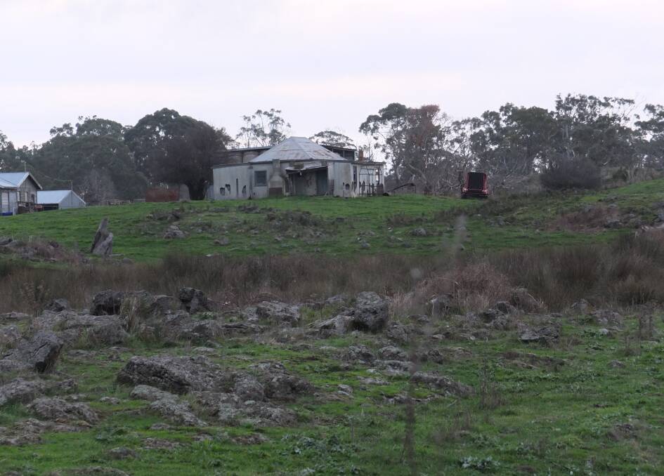Maurice and Margaret Walsh's now derelict homestead, Glengariff in Walshs Road. 