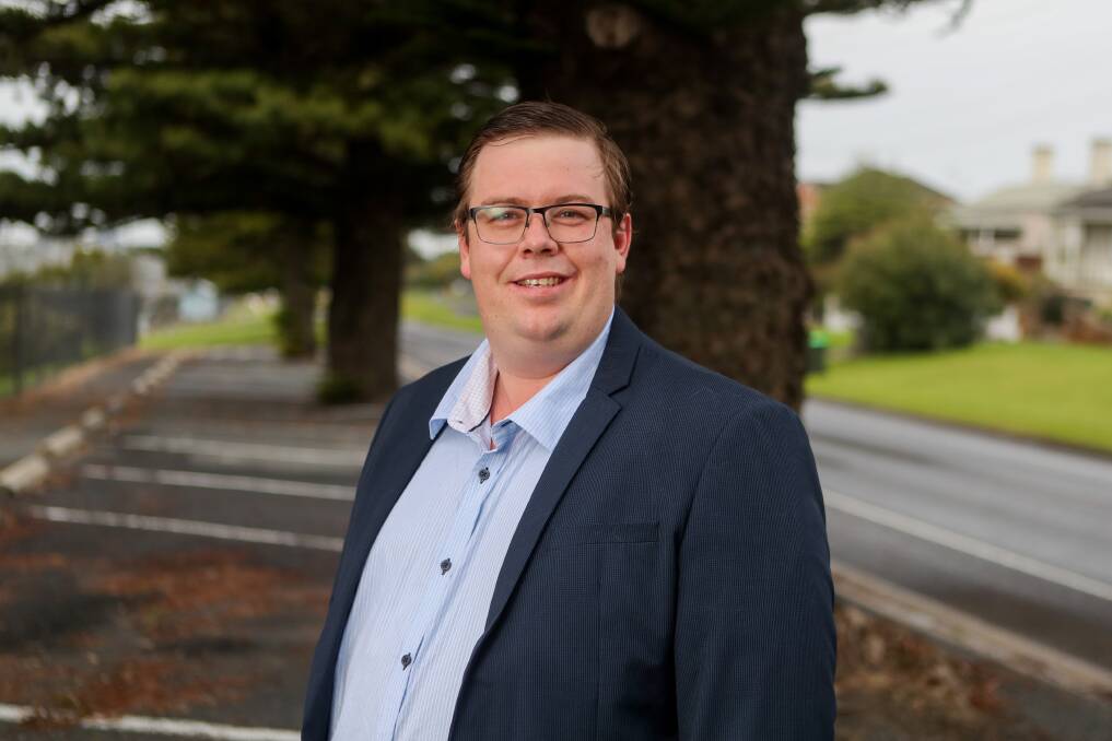 BUDGET ISSUES: Warrnambool City councillor Ben Blain says the council has cut its contribution to aged and family services. 