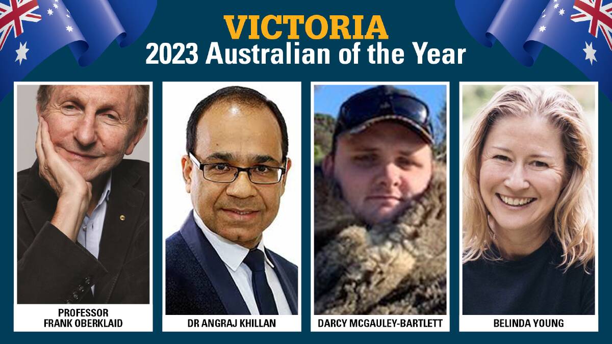 The 2023 Victoria Australian of the Year award recipients have been announced. 