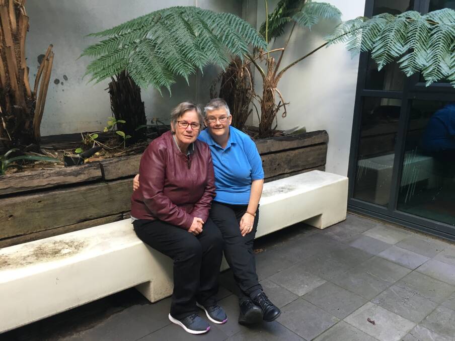 A LIFETIME OF LOVE: Warrnambool's Robyn Lake and Robyn Evans would like to be able to get married one day. They were delighted the city council has voted to support marriage equality.    