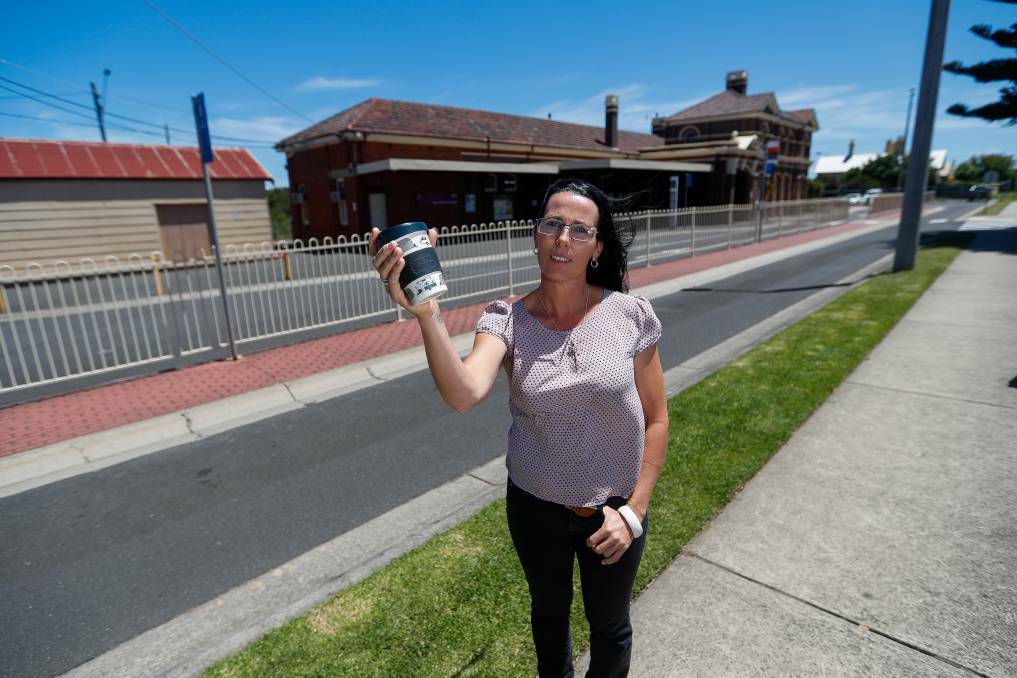 OUTRAGE: Brisbane's Susan Gourley, previously from Port Fairy, was furious after her keep cup was refused on the train to Warrnambool. Picture: Morgan Hancock   