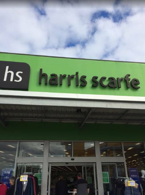SAFE: Warrnambool's Harris Scarfe store in the Homemaker Centre will remain open. 