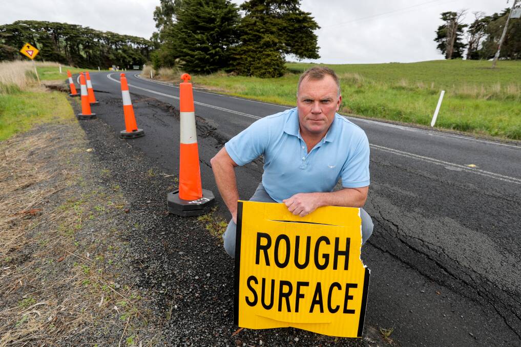 Corangamite Shire councillor Simon Illingworth is concerned about the Great Ocean Road and other loop roads near the popular tourist attraction. 