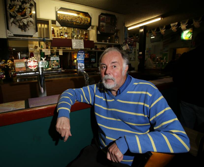 SAD: Well-known Warrnambool publican and bookmaker Damian Gleeson passed away suddenly on Wednesday night. 