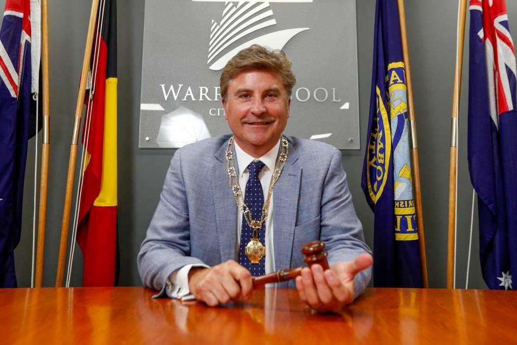 READY FOR A BUSY YEAR: Warrnambool City Council mayor Tony Herbert.