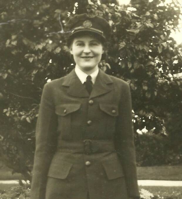 HONOUR: Anne Mathieson who nursed at Robertson Military Hospital. (below) Picture: Ian Simpson 