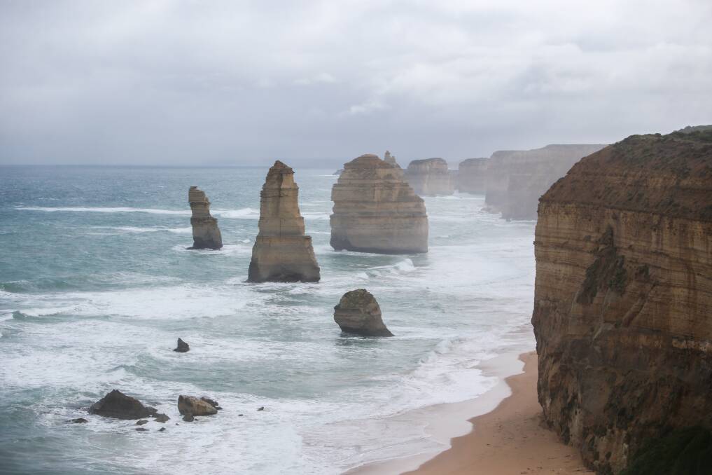 The 12 Aposltes along the Great Ocean Road.