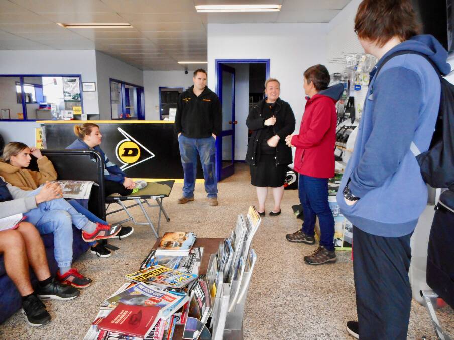 INSIGHTS: Students from Warrnambool's WAVE school visited nine different south-west employers as part of training to secure a job in the future. 