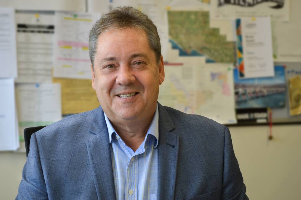GOING: Current Warrnambool City Council chief executive officer Bruce Anson will finish in the top job early next year.