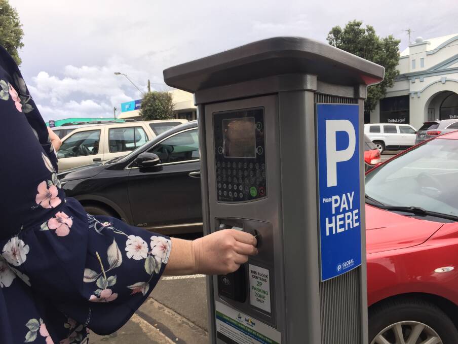 Cha-Ching: Warrnambool City Council will make about $1.2 million from parking meters in the city centre. 