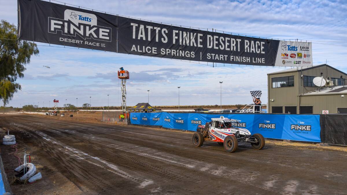 Record-breaking win for Rentsch father and son duo in desert race