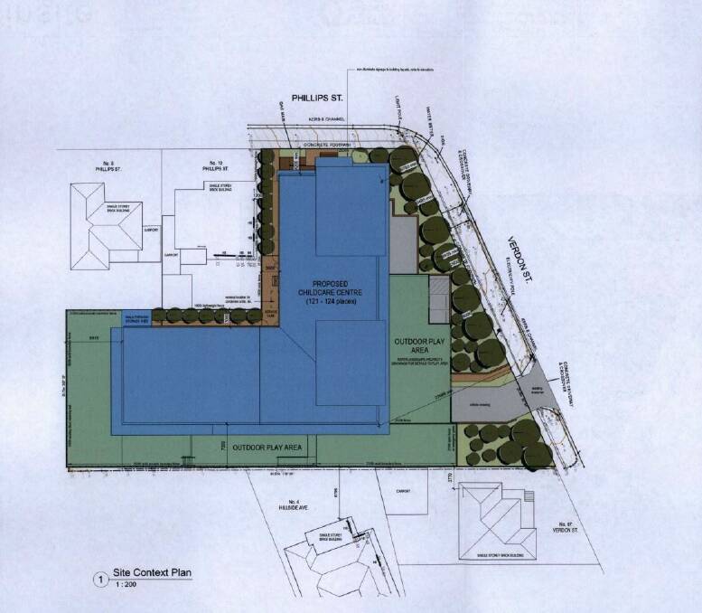 Plans for the centre. 