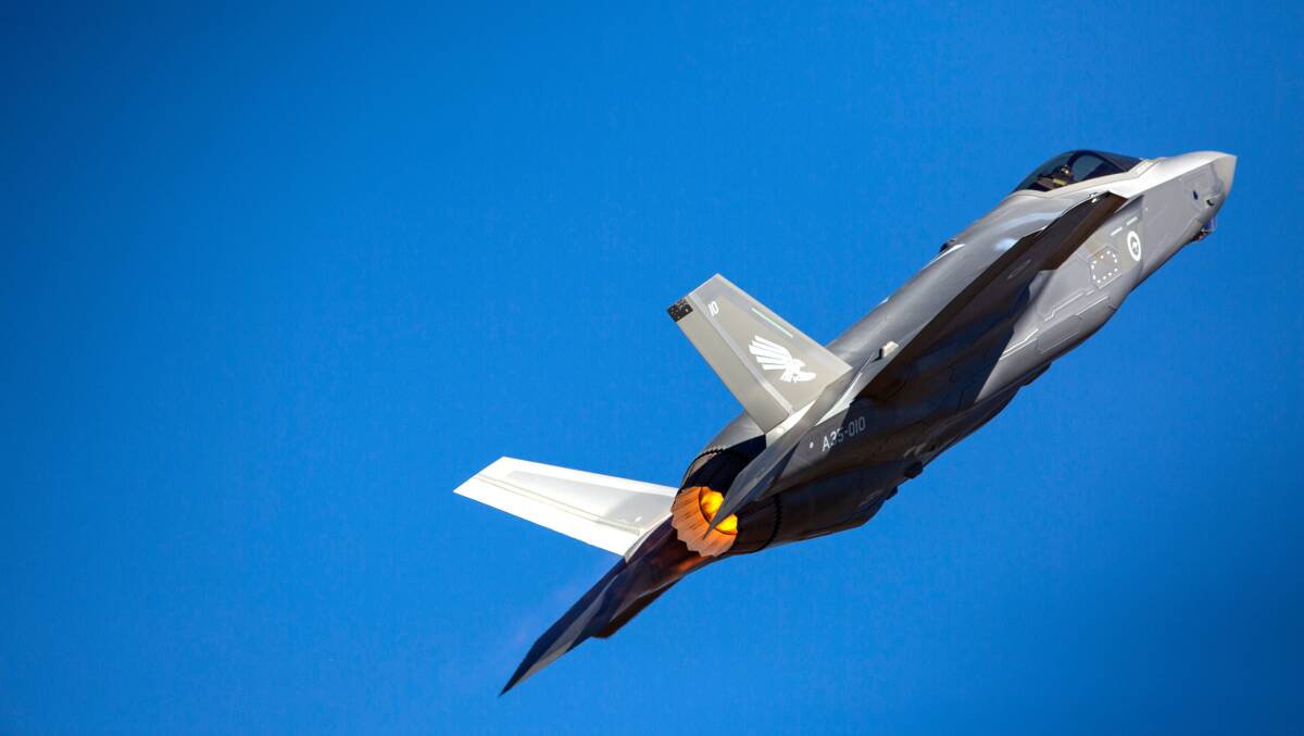 An F-35A Joint Strike Fighter. Picture supplied