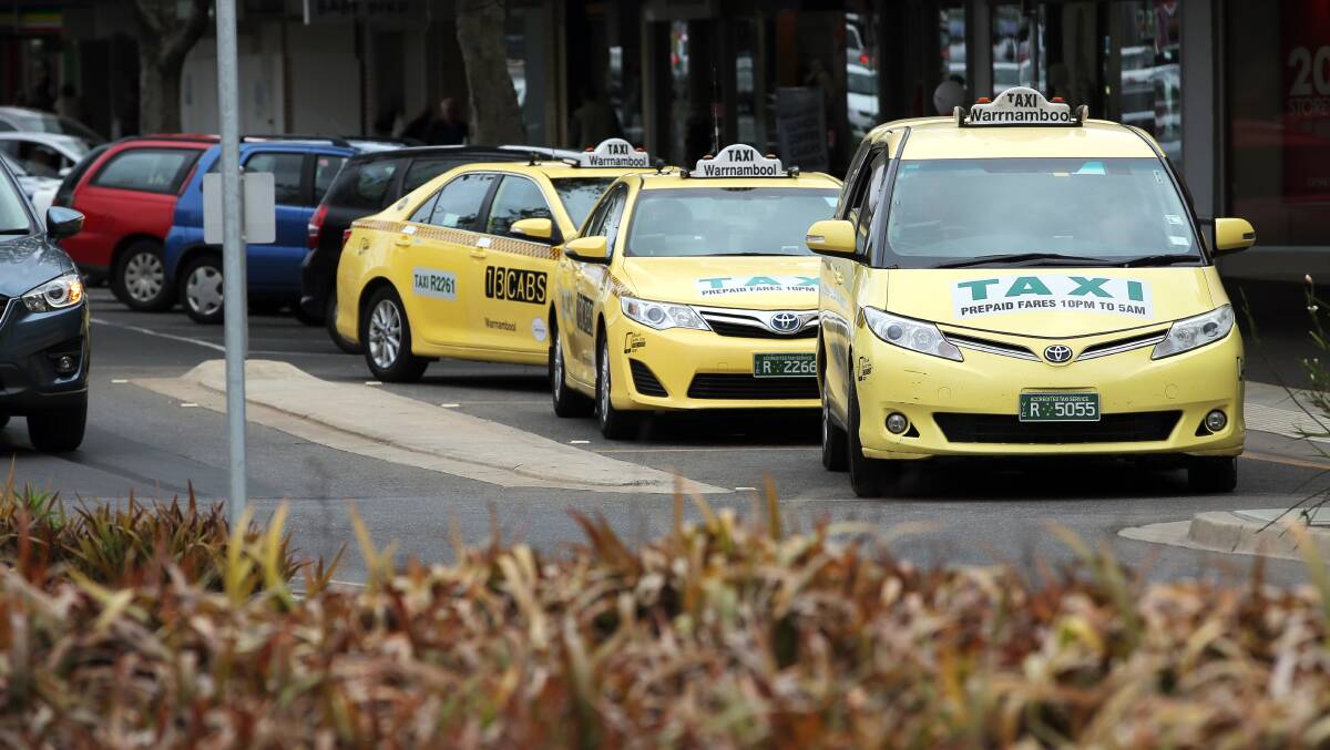 A Warrnambool taxi operator is concerned about the rising costs associated with running his business.