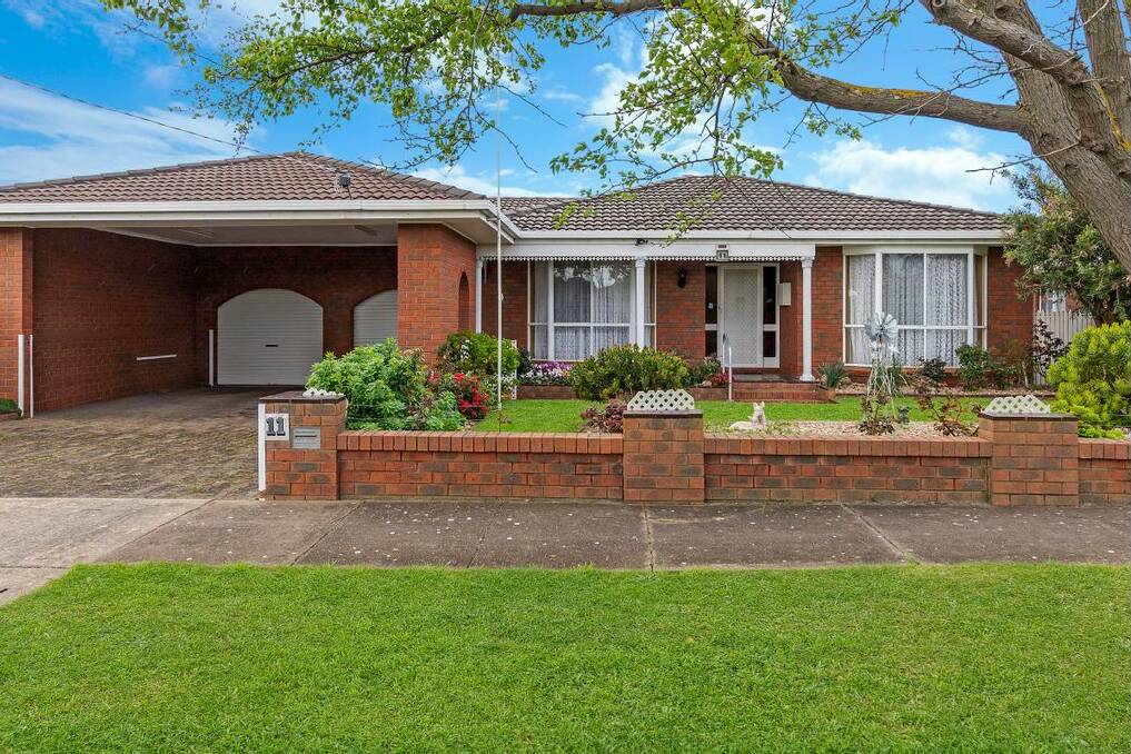 SNAPPED UP: The MacLand Drive property sold for $429,000 at auction.