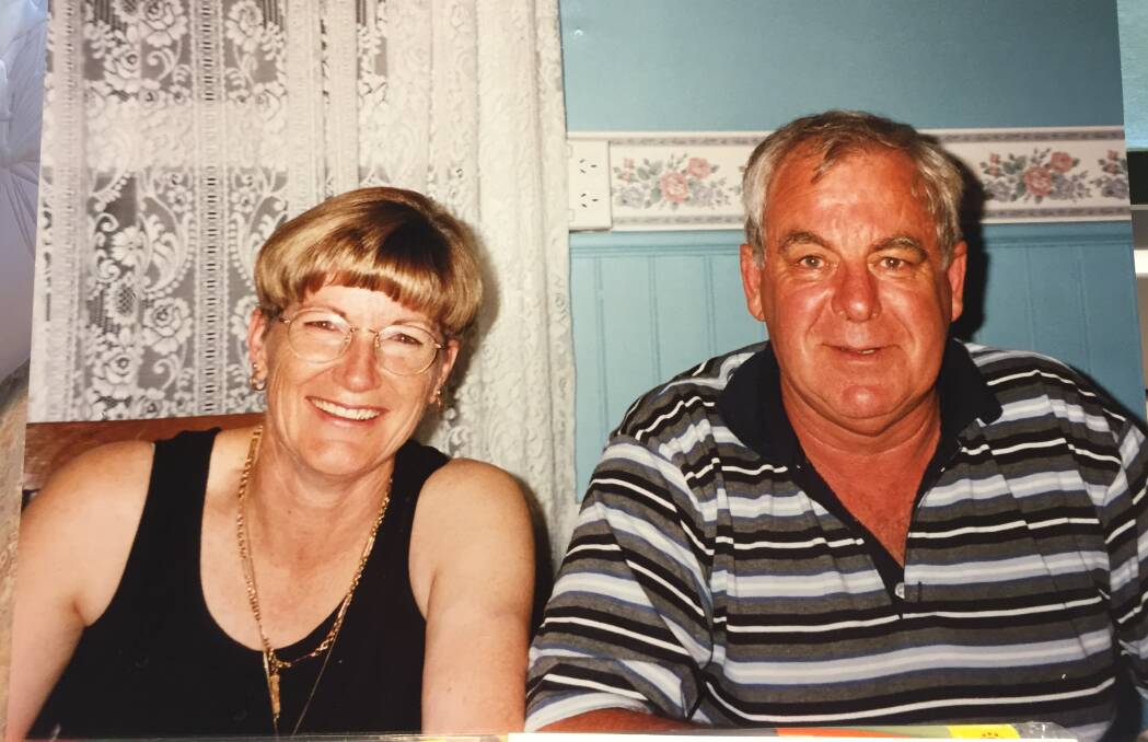ALL SMILES: Gaye and Terry Morrissey were married for 50 years and had three children and seven grandchildren. Picture: Supplied