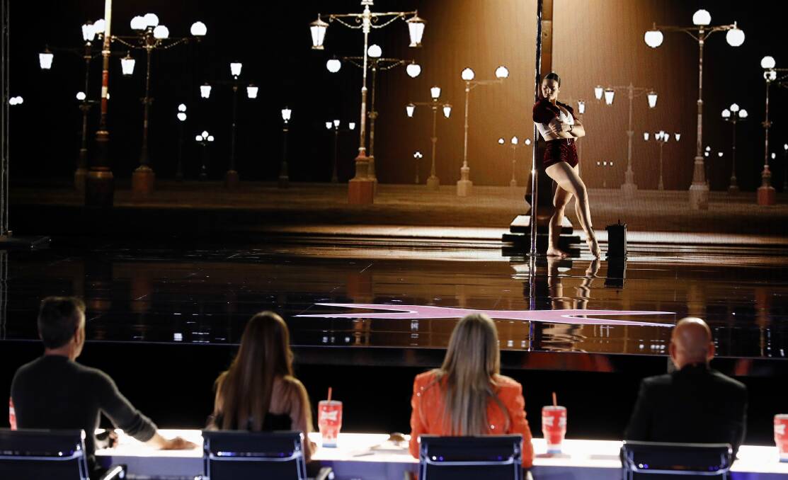WORLD STAGE: Kristy Sellars appears on America's Got Talent. Picture: Trae Patton/NBC 