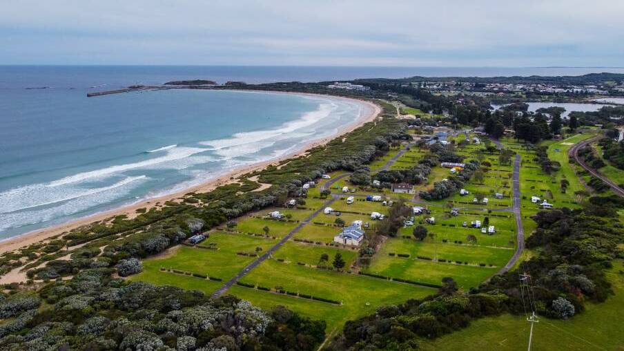 POPULAR: The caravan parks are full of locals and out-of-town campers over summer. 