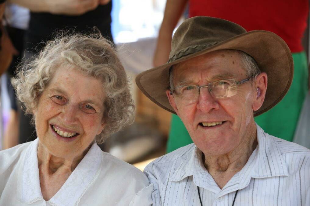 HAPPY COUPLE: Joyce and Ralph Fletcher Jones were married for 60 years and had four children. Picture: Supplied