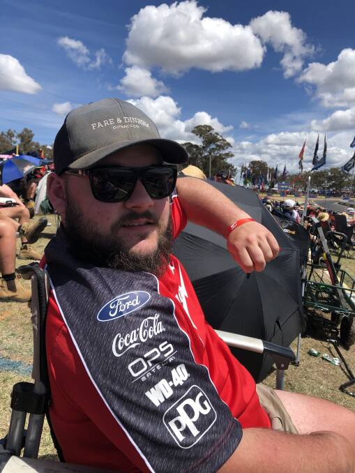 FAMILY FIRST: Blake Stormer loved attending Bathurst with his father Marc. Picture: Supplied