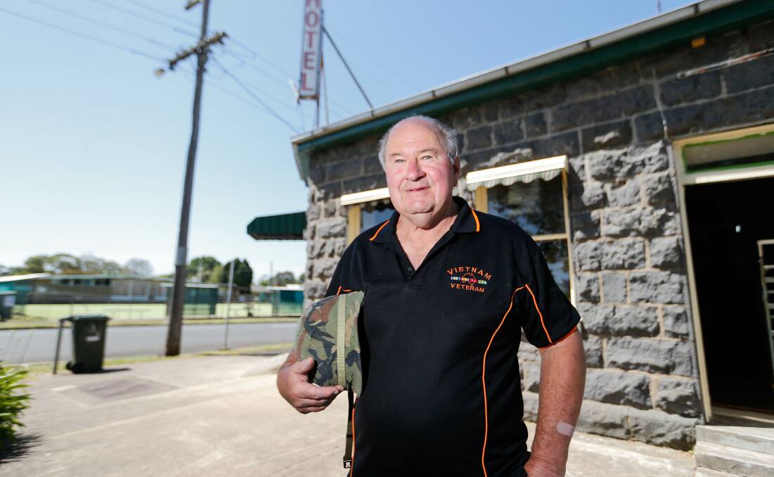 DISAPPOINTED: Greg Carter has made the tough decision to close Cockatoo Rise War Veterans Retreat. Picture: Anthony Brady