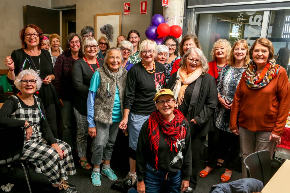 MILESTONE: Members of the Red Tent Singers celebrate 20 years since the group's inception at The Pavilion. Picture: Chris Doheny